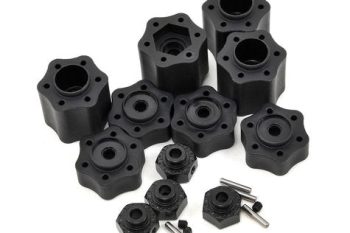 AXIAL RACING IFD™ Hex Hub Adapter (2x Narrow, 2x Wide) AX31266